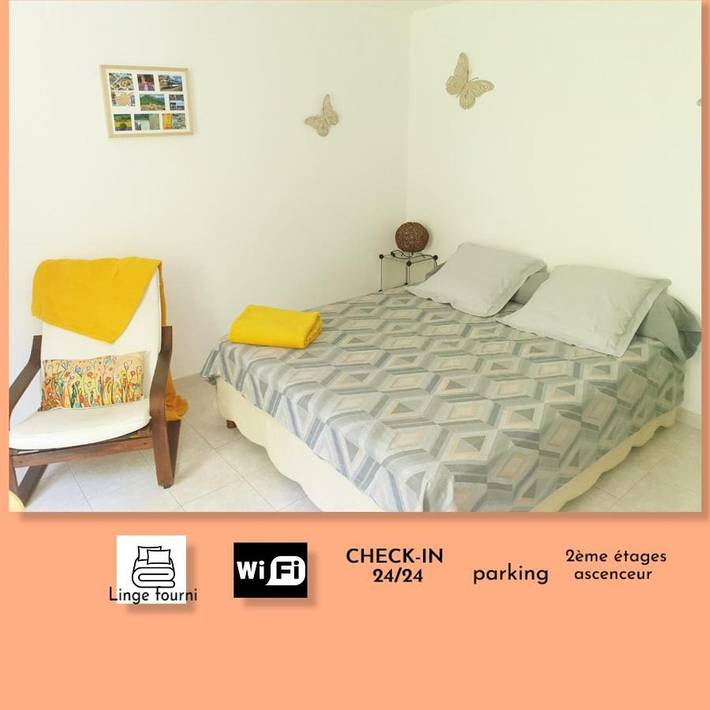 Appartement de vacances pour 2 personnes, avec vue