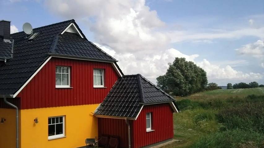 Ferienhaus für 9 Personen, mit Terrasse und Garten sowie Sauna in Kenz-Küstrow