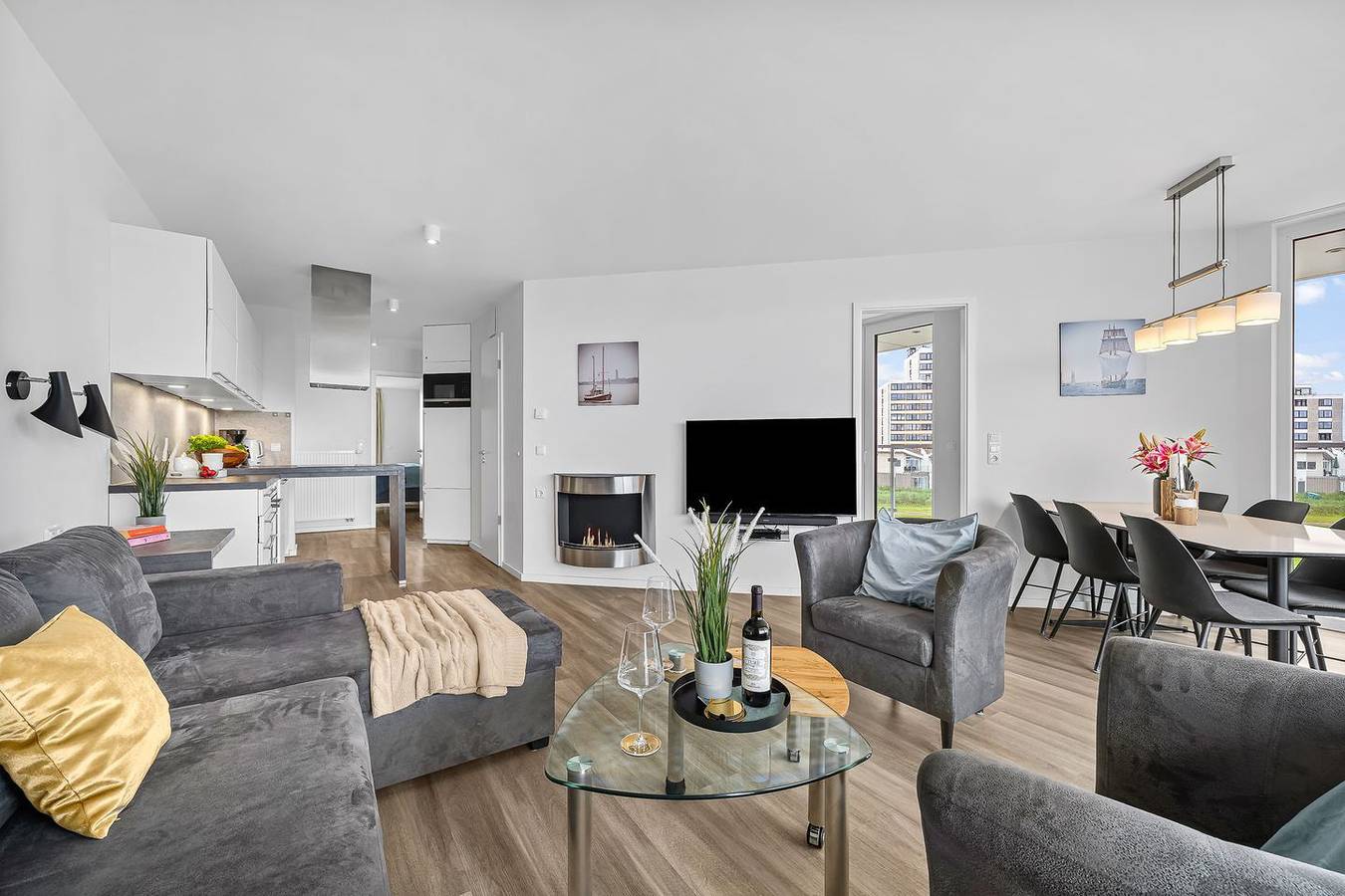 Ganze Wohnung, Ferienwohnung Möwenblick – Ostseeurlaub mit Meerblick in Wendtorfer Strand, Wendtorf