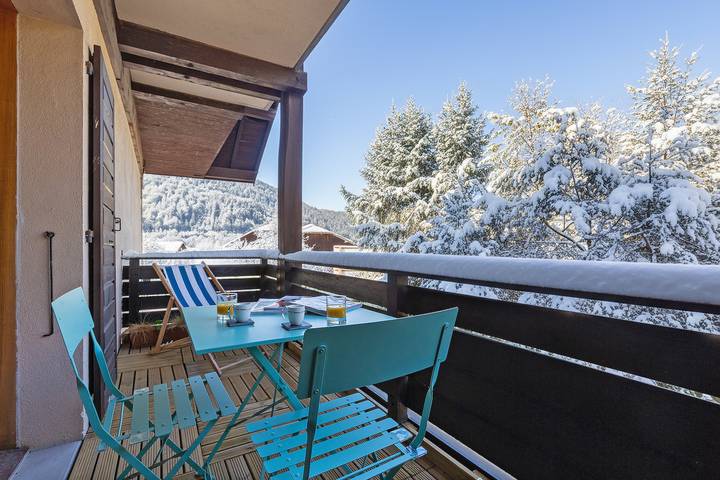 Ganze Wohnung, Apt La Sauvageonne in Servoz Balcony & Mountain views in Servoz, Region Bonneville