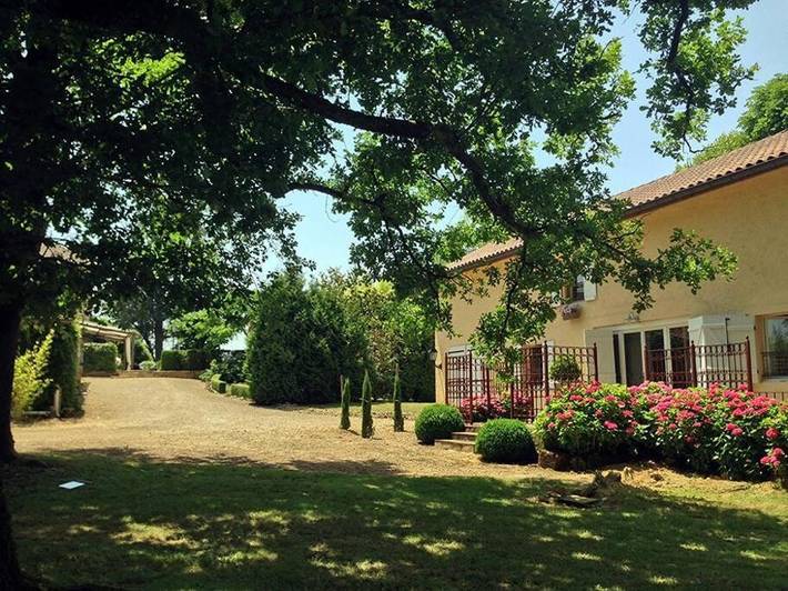 Maison de vacances pour 6 personnes, avec vue ainsi que jardin et piscine, adapté aux familles - 1