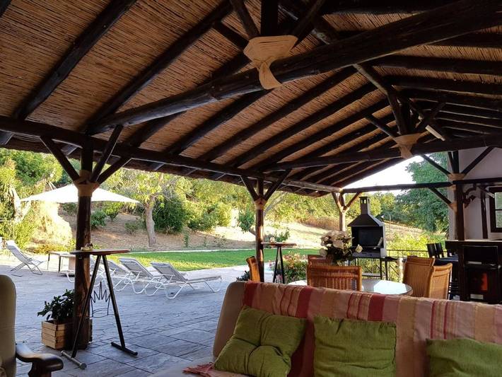 Casa de vacaciones para 8 personas, con jardín y piscina además de vistas y piscina para niños en Campo de Gibraltar - 3