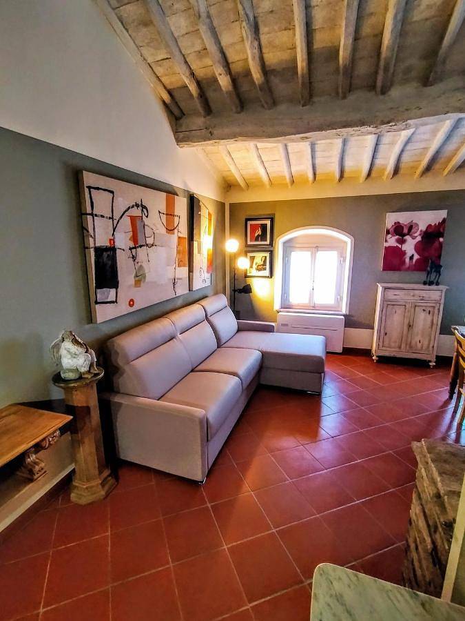 Ferienwohnung für 4 Personen, mit Garten und Ausblick