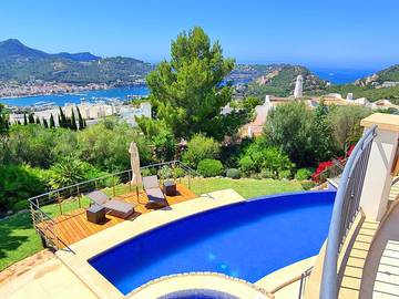 Ferienhaus in Andratx, Serra de Tramuntana für 8 