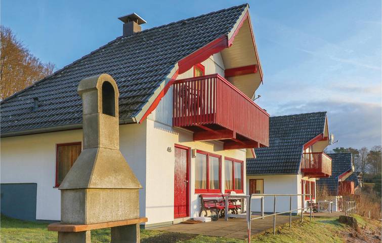 Maison de vacances pour 6 personnes, avec Terrasse ainsi que Jardin et Sauna