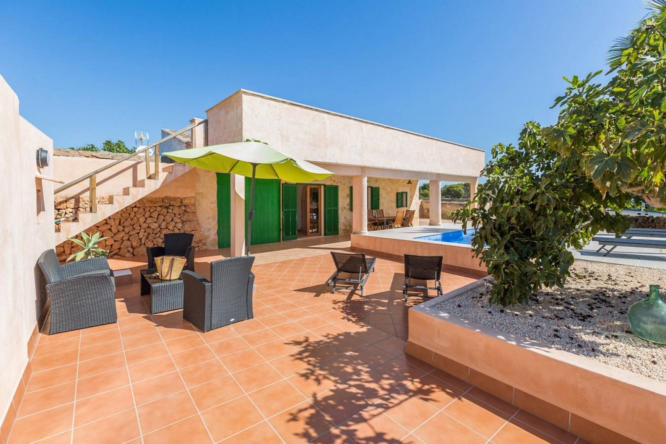 Short De Son Fideu - Moderna villa en el campo con piscina y cerca de la playa con Wifi Gratis in S'Estanyol de Migjorn, Lluchmayor
