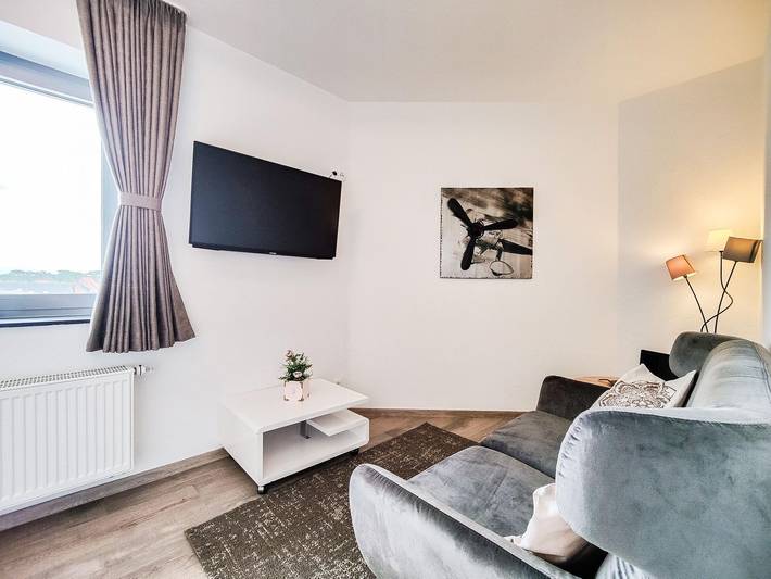 Ferienwohnung für 2 Personen, mit Ausblick in Norderney Nordstrand