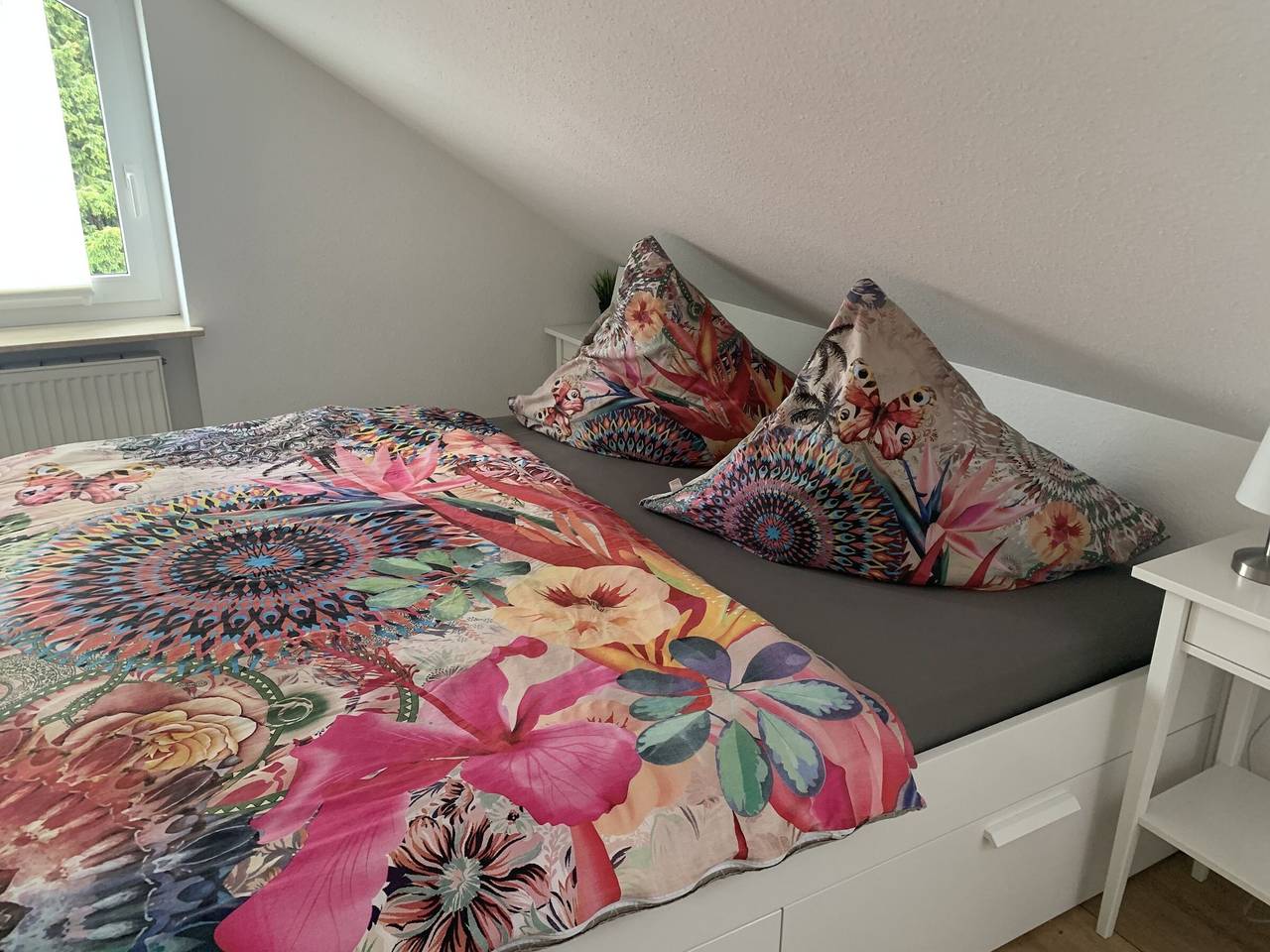 Ganze Wohnung, Große Ferienwohnung mit Seeblick, Balkon und Wi-Fi in Bodman-Ludwigshafen, Landkreis Konstanz