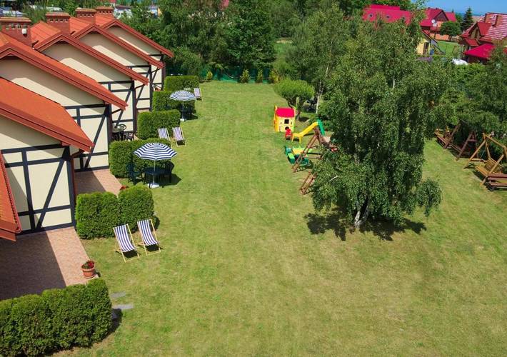 Ferienhaus für 4 Personen, mit Garten und Terrasse sowie Ausblick, mit Haustier