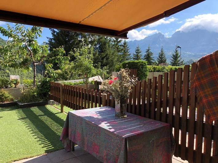 Casa rural para 5 personas, con piscina además de vistas y jardín en Alto Gállego - 4