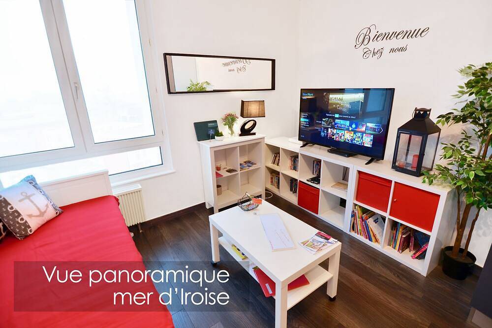 Ganze Wohnung, Apartment-Eigenes Badezimmer-Meerblick in Brest, Brest und Umgebung