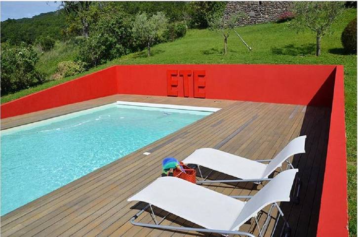 Location de vacances pour 11 personnes, avec piscine ainsi que terrasse et jardin à Saint-Lager-Bressac - 4