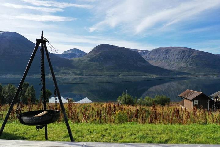 Ferienhaus für 6 Personen, mit Ausblick und Garten sowie Terrasse in Alta
