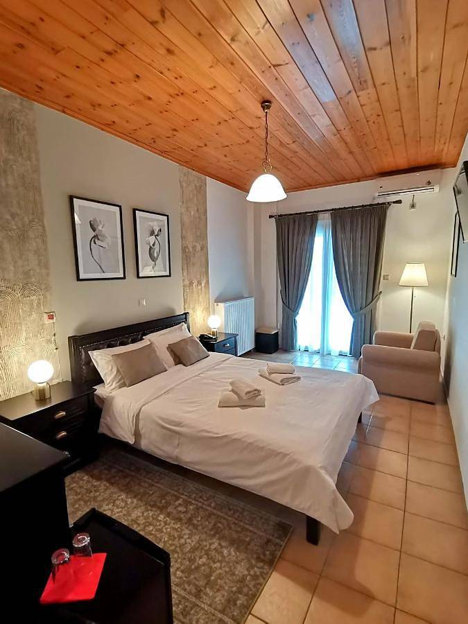 Apartamento para 2 personas, con jardín y vistas en Delfos