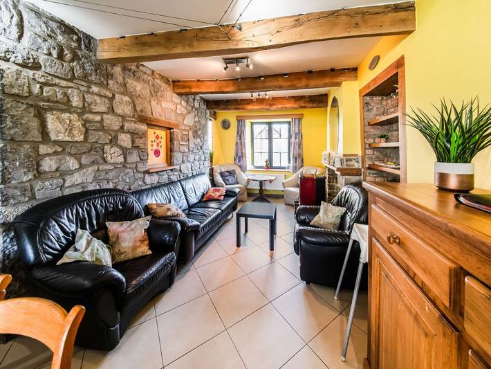 Gîte pour 15 personnes, avec Terrasse ainsi que Jardin et Sauna dans Grune