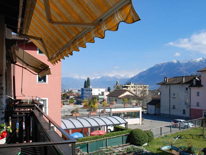 Ferienwohnung für 2 Personen, mit Balkon und Ausblick