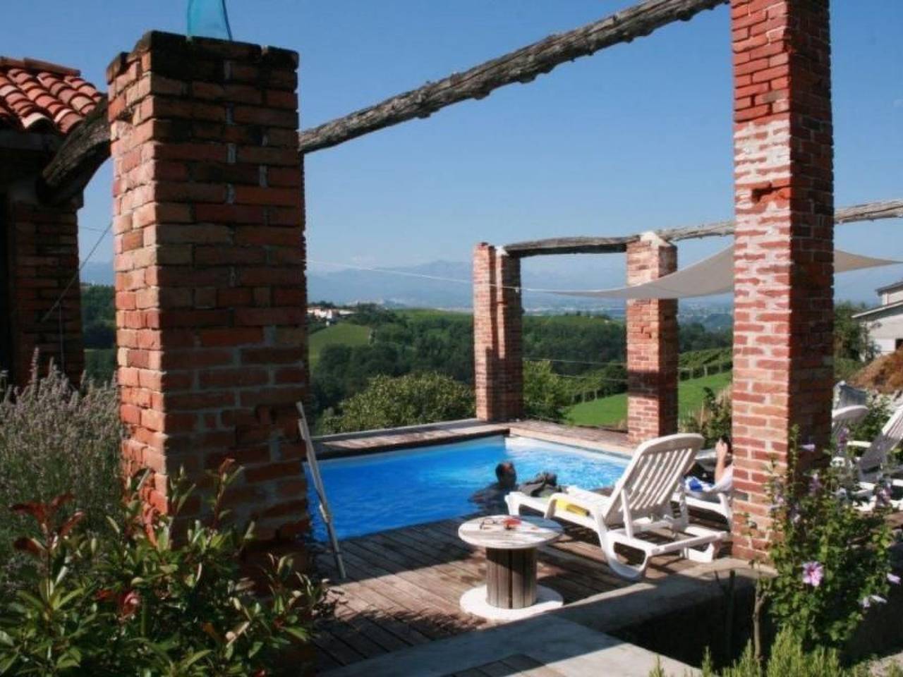 Tenuta le Torri- Ferienhaus Le Galline in Bastia Mondovì, Langhe