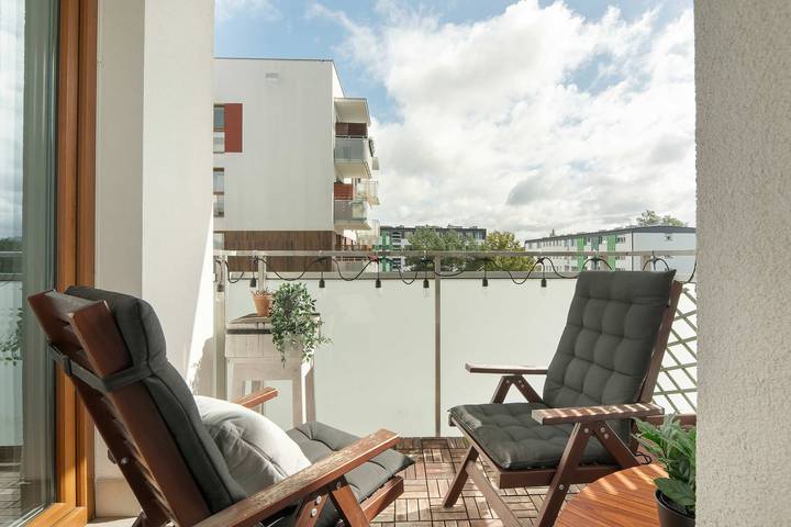 Ganze Wohnung, Comfortable Apartment with a Balcony | Garage Parking in Bromberg, Kujawien-Pommern