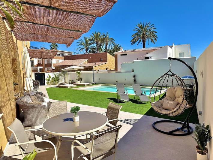 Casa rural para 8 personas, con terraza y piscina en Benicarló - 3