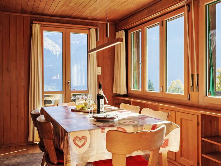 Location de vacances pour 9 personnes, avec balcon et jardin, animaux acceptés à Grindelwald - 3