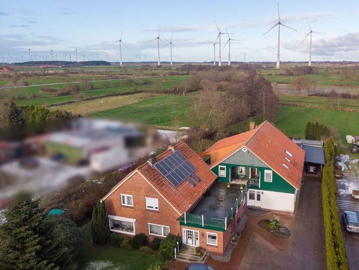 Ferienwohnung für 3 Personen, mit Garten in Ochtersum - 2