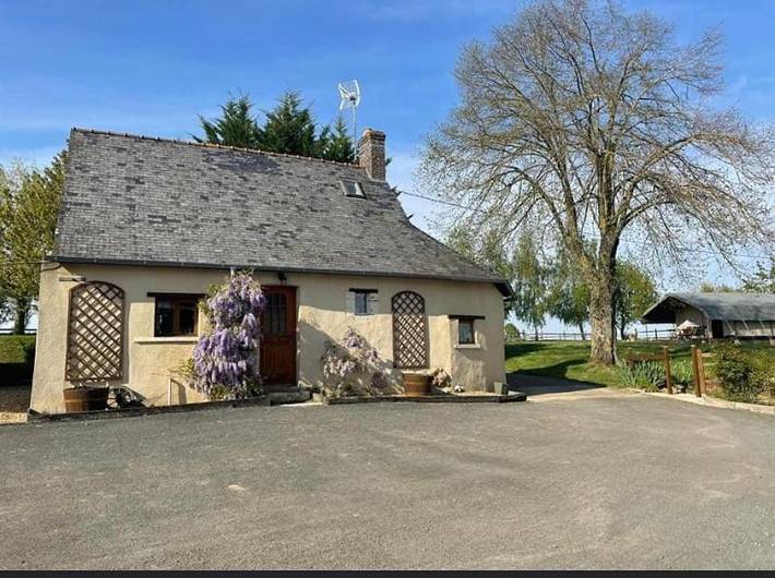 Maison de vacances pour 4 personnes, avec Terrasse ainsi que Jardin et Vue