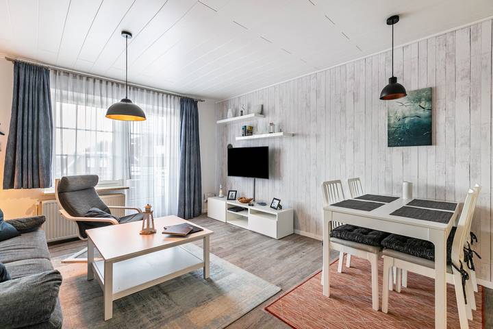 Ferienwohnung für 5 Personen, mit Balkon in Friedrichskoog-Spitze, Friedrichskoog