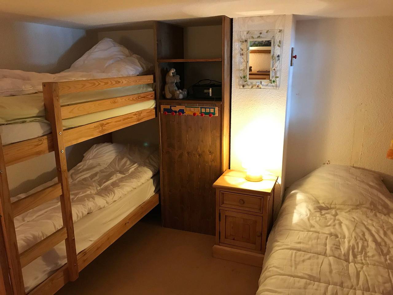 Studio entier, Charmant studio mezzanine pour 4 pers., cadre champêtre, parking in Demi-Quartier, Pays du Mont-Blanc