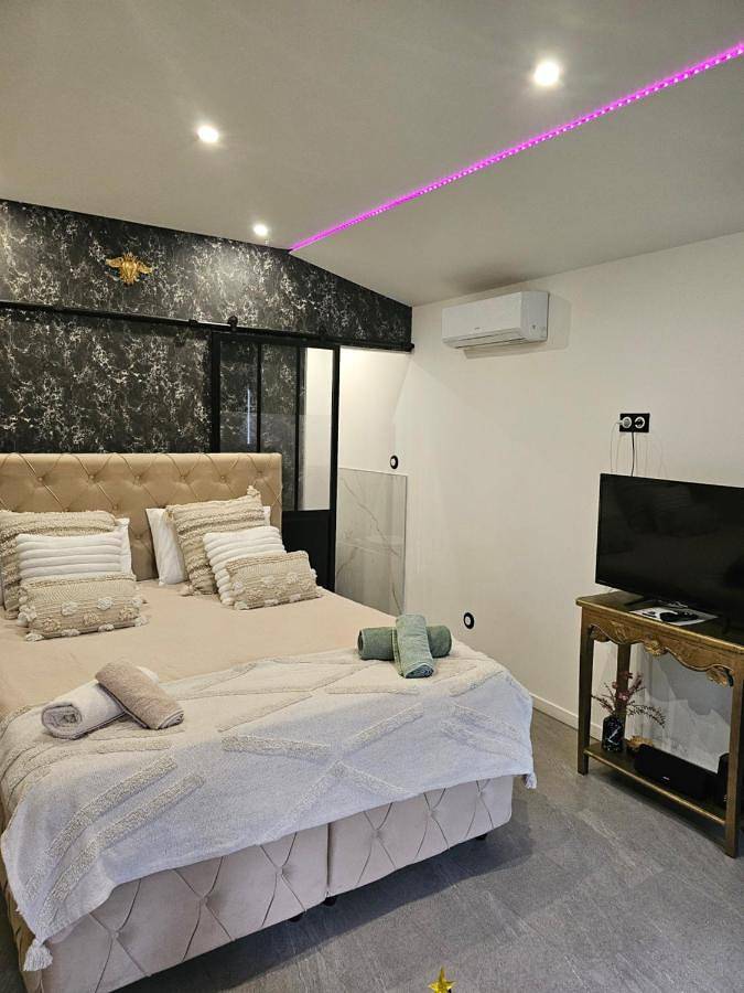 Hébergement privée Jaccuzzi en supplément in Saint-Clair-du-Rhône, Région de Vienne