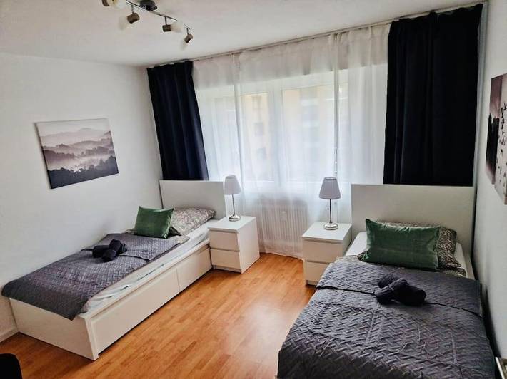 Ferienwohnung für 6 Personen, mit Balkon in Bergheim