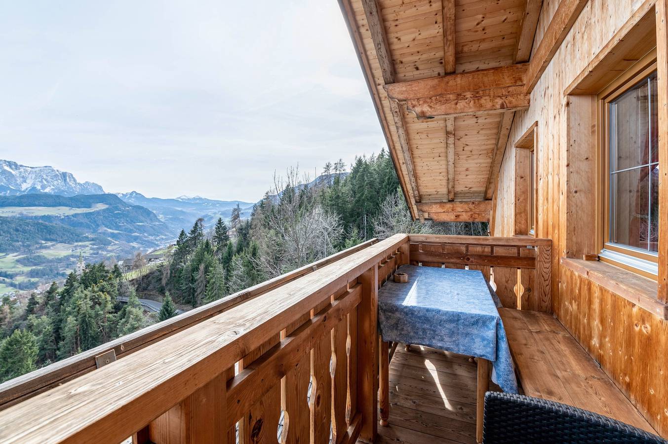Ganze Wohnung, Ferienwohnung 'Malsötscherhof C' mit Bergblick, Balkon und Wi-Fi in Gravetsch, Villanders
