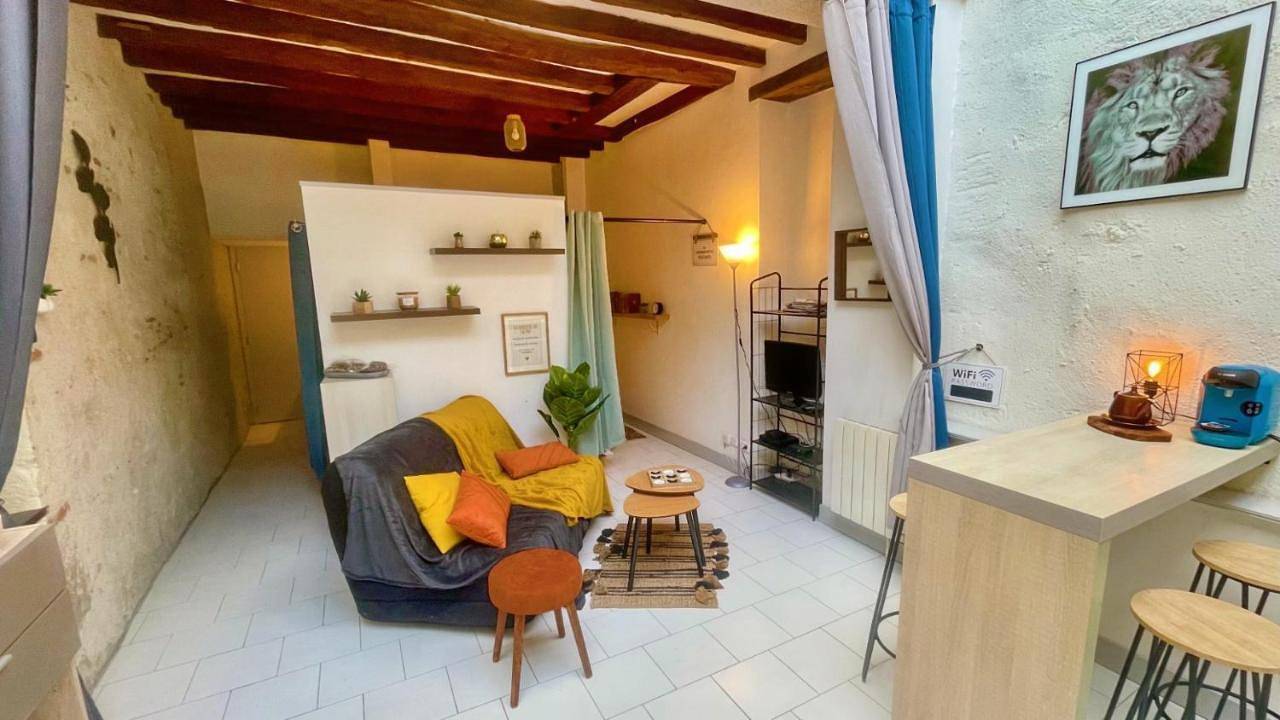 Appartement entier, Studio cosy hypercentre Terrasse in Blois, Région de Blois