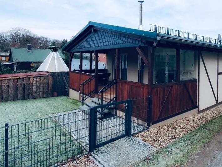 Ferienhaus für 6 Personen, mit Terrasse und Ausblick in Allrode