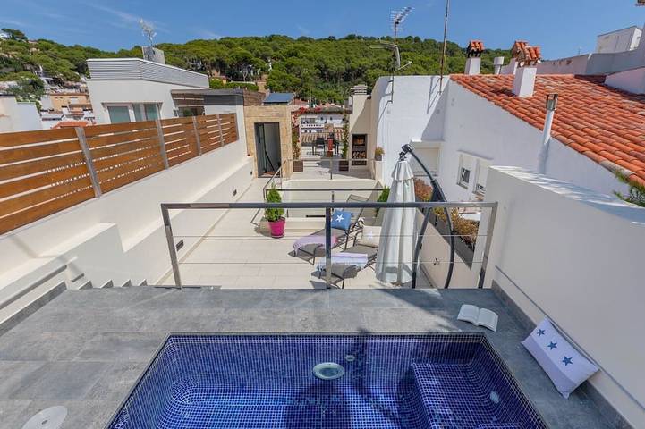 Ferienhaus für 6 Personen, mit Balkon in Tamariu