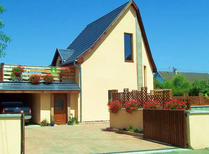 Gîte pour 6 personnes, avec terrasse et jardin, animaux acceptés à Muttersholtz