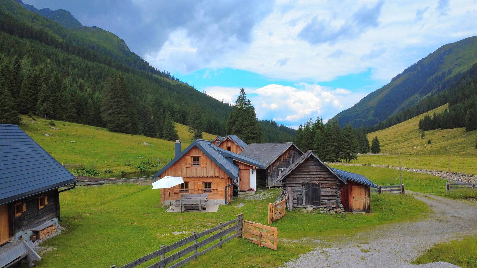 Ganze Ferienwohnung, Hütte für bis zu 9 Personen in St. Nikolai im Sölktal, Tauern