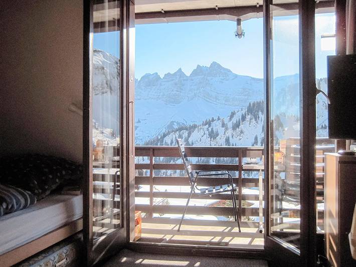Ganze Ferienwohnung, Studio "Renner" in Les Crosets, Val-d'Illiez