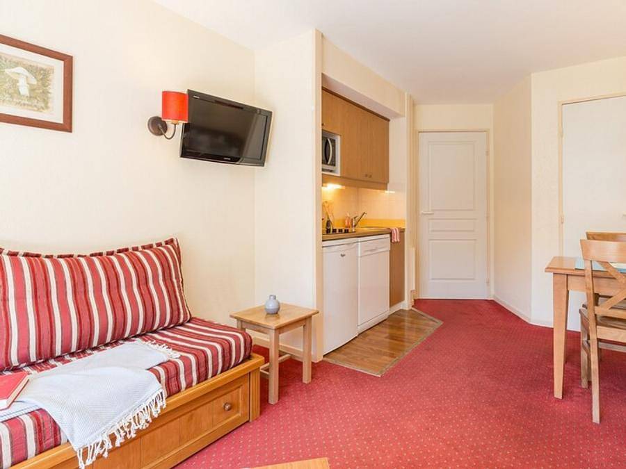 Pierre & Vacances Résidence Les Rives de L'Aure - Studio 4 personnes - 1 Coin Nuit in Saint-Lary-Soulan, Parc national des Pyrénées