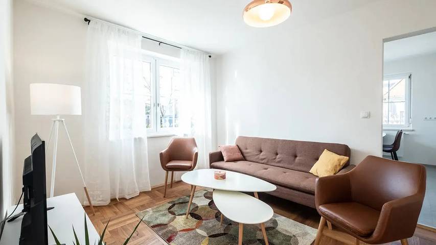 Ferienwohnung für 4 Personen, mit Garten - 1