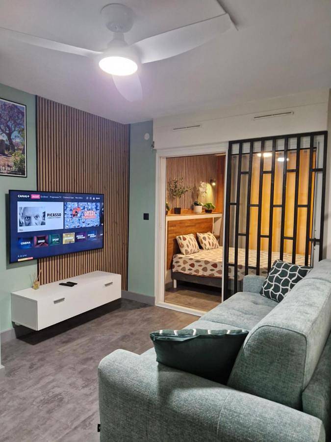 Appartement de vacances pour 4 personnes, avec jardin