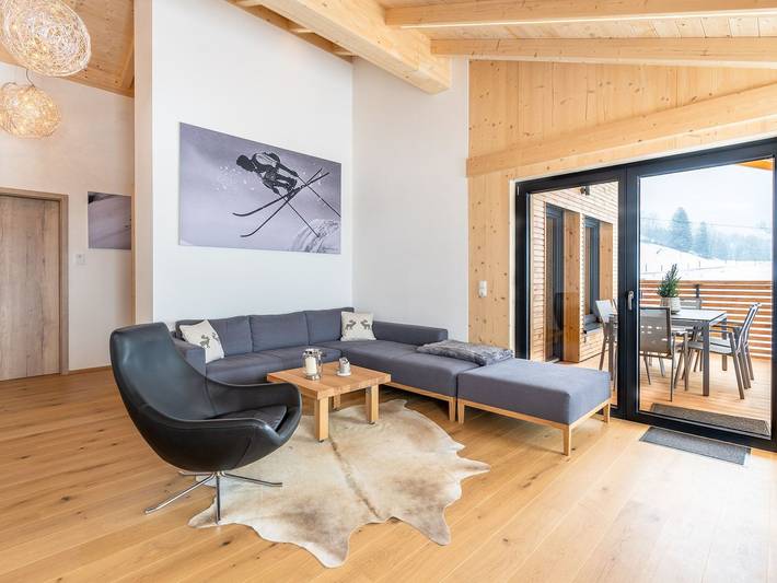 Hütte für 6 Personen, mit Balkon in Sonthofen - 2