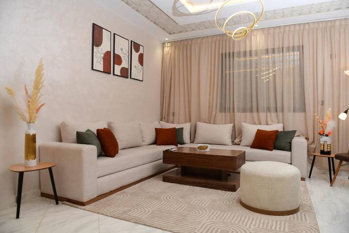 Gîte pour 6 personnes, avec vue et balcon, animaux acceptés à Béni Mellal