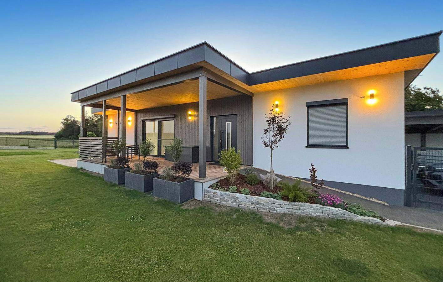 Ferienhaus für 4 Personen mit Terrasse in Südburgenland