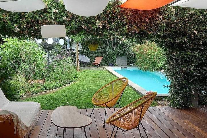 Holiday rental for 8 people, with garden in Biarritz