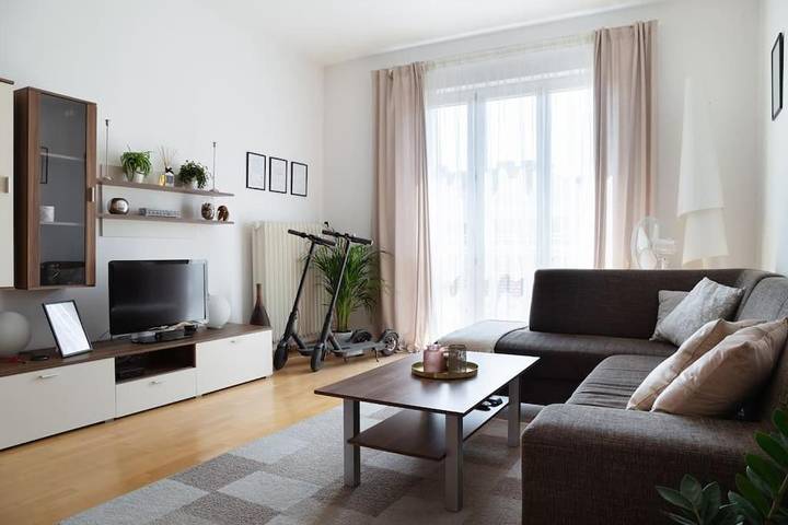 Ferienwohnung für 4 Personen, mit Ausblick und Balkon in Bratislava - 2