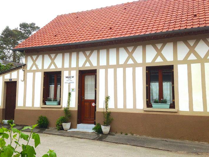 Gîte pour 6 personnes, avec jardin et terrasse, animaux acceptés à Le Bourg-Dun