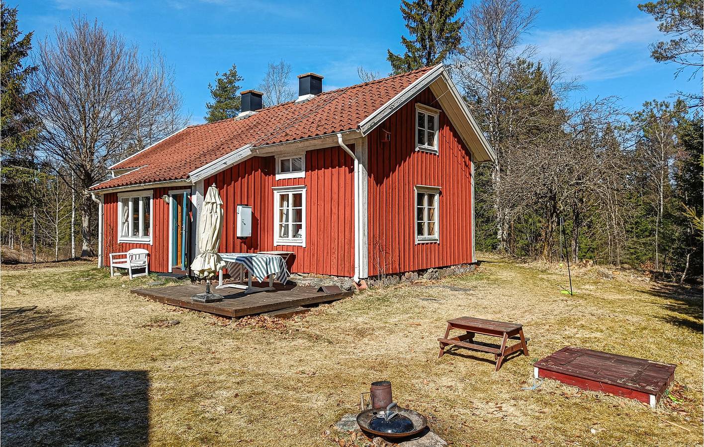 Ferienhaus für 10 Personen mit Terrasse in Jönköpings län