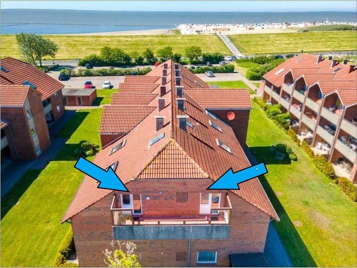Ferienwohnung für 2 Personen, mit Balkon in Norden-Norddeich
