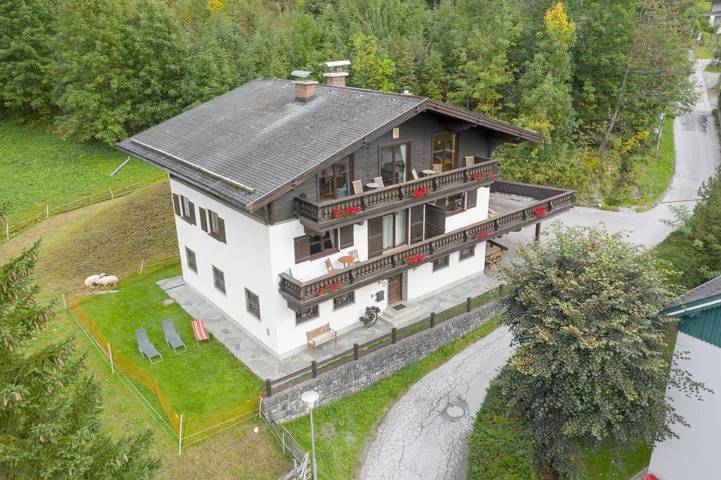 Ferienhaus für 14 Personen, mit Sauna und Ausblick sowie Garten im Salzburger Land - 3