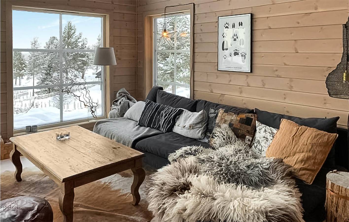 Ferienhaus für 8 Personen mit Sauna in Nord-Fron